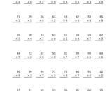 2-digit by 1-digit multiplication worksheet with problems