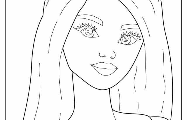 barbie movie coloring pages