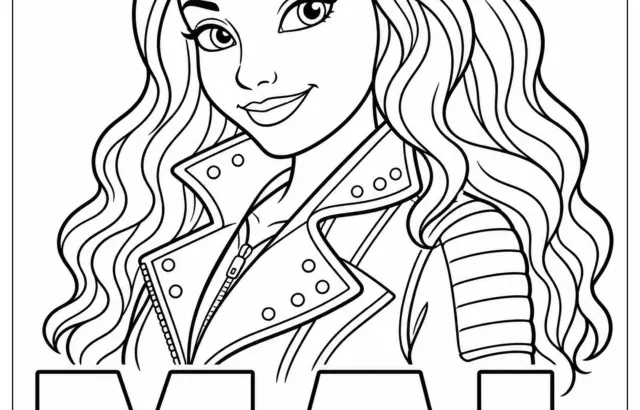 Line-art portrait of a smiling woman above the word MAL