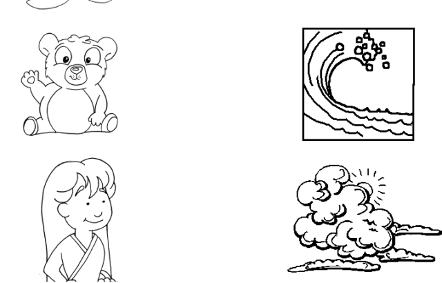 Animal habitats worksheet with animals and habitat drawings
