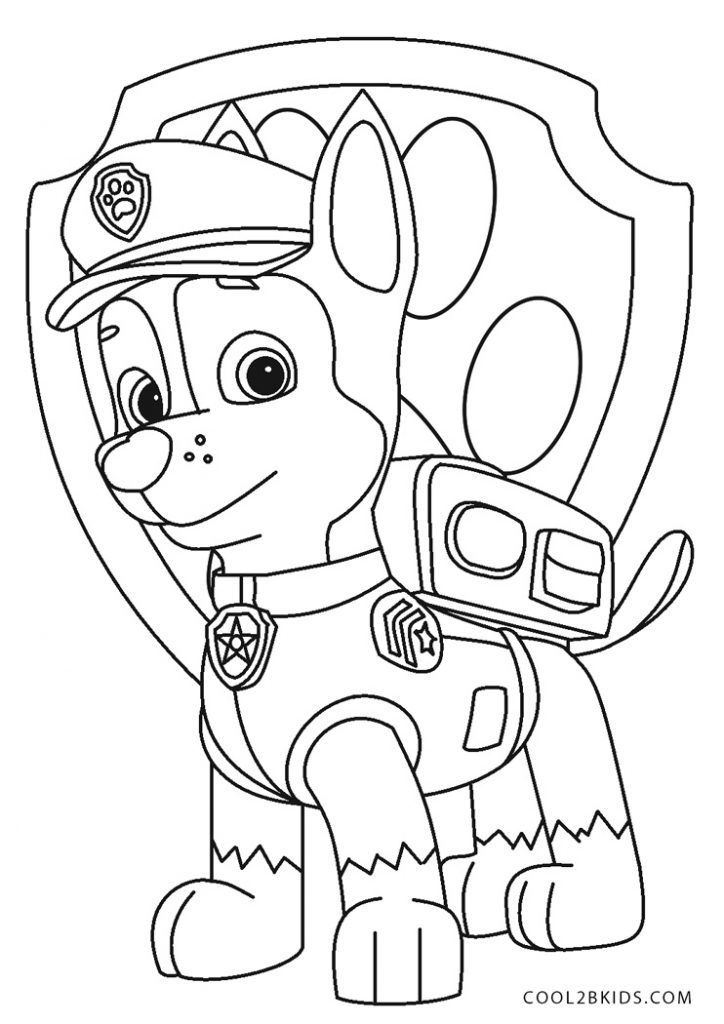 Cartoon puppy wearing cap and backpack