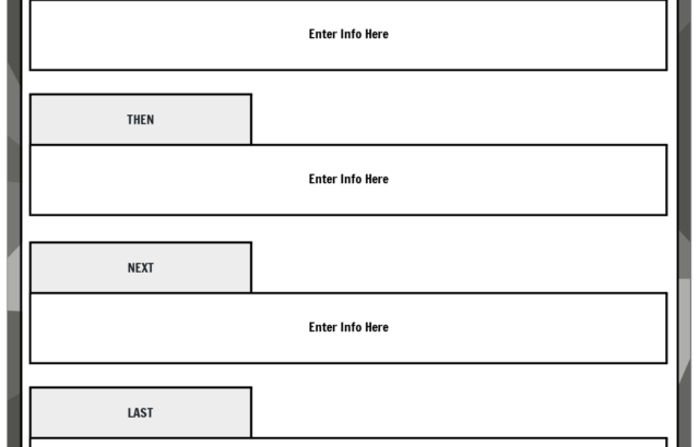 Informational writing worksheet with labeled boxes and title
