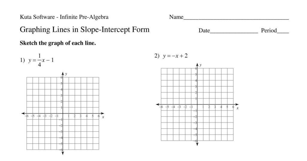 Math worksheet with two blank coordinate grids